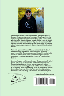 Saved by the Dead Back Cover (Click to view full size image.)